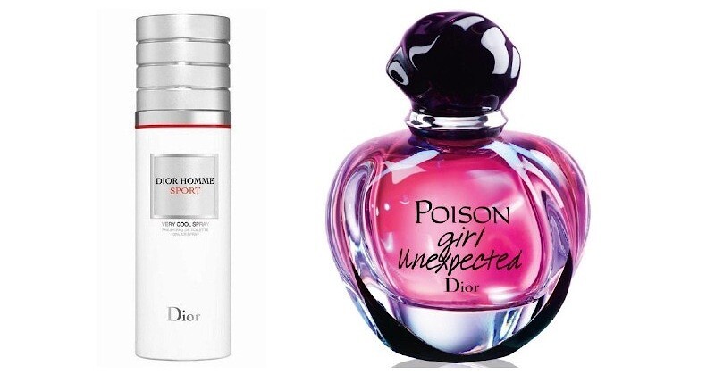 Новые Dior Homme Sport Very Cool Spray и Poison Girl Unexpected